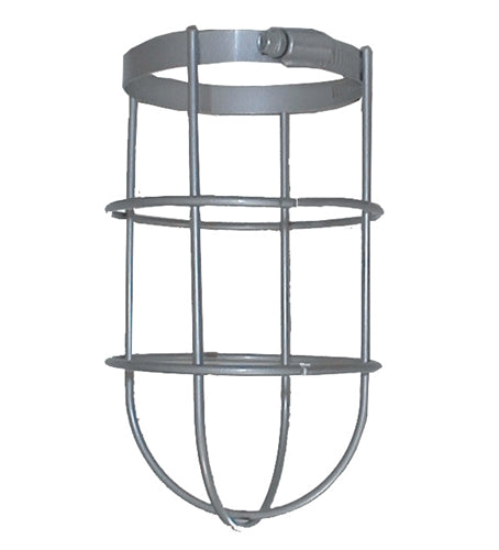 RAB GD200CL Vaporproof Silver Gray Wire Guard Vapor Proof