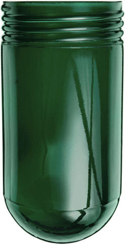 RAB GL100G Vaporproof Green Glass Globe