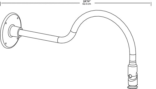 RAB GOOSE1B Gooseneck Accessories