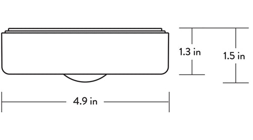 RAB LCSENSE15/D10 Lightcloud Ceiling Censor