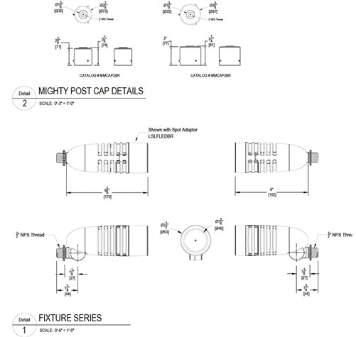 RAB LFLED5NBR 5W LED Floodlight, 4000K (Neutral), Brass Finish