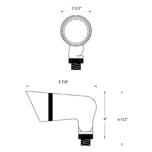 RAB LFXSW 13W Field-Adjustable Beam Angles Floodlight, 38-984 Lumens, Adjustable Color Temperature 2700-5000K Tunable White, Flood/Spot/Narrow Spot Adjustable Beam, White