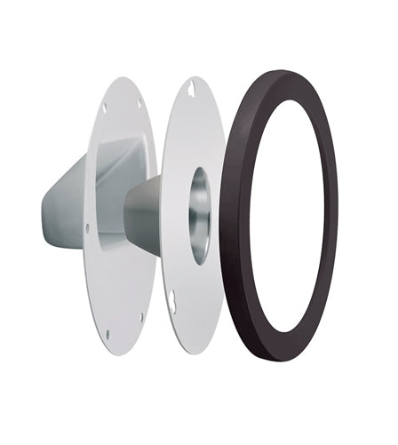 RAB LRFGNLEDA Lens/Reflector Kit, Clear Lens, Compatible with Gooseneck Fixture, Bronze Finish