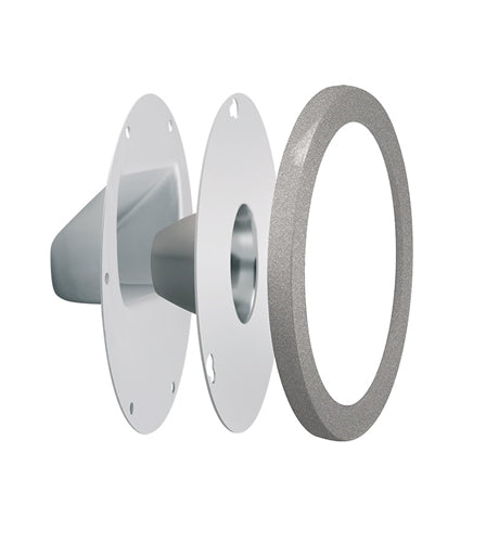 RAB LRFGNLEDS Lens/Reflector Kit, Clear Lens, Compatible with Gooseneck Fixture, Silver Finish