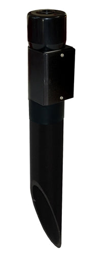 RAB MPPB 19" Mighty Post with Mighty Post Adapter section and Blank cover, Black