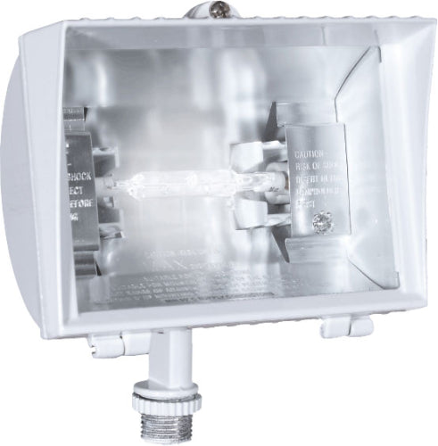 RAB QF150FW Quartz Flood 150W Quartz Halogen Lamp 120V, White