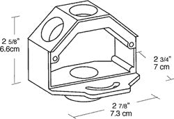 Rab R15U Thru Wall R15 Box, Natural Finish