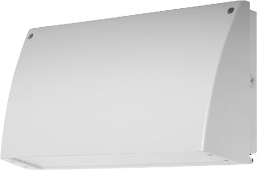 RAB SLIM62NW/PC2 Slim Wallpack 62W LED Lamp, 4000K Neutral White Finish with 277V Photocell