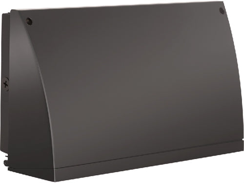 RAB SLIMFC62N/PC2 Slim Full Cutoff Wallpack 62W LED Lamp, 4000K Neutral Bronze Finish with 277V Photocell