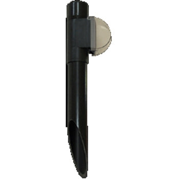 RAB TPPB 19" Mighty Post with Mighty Post Adapter section and Turtle In-Use cover, Black