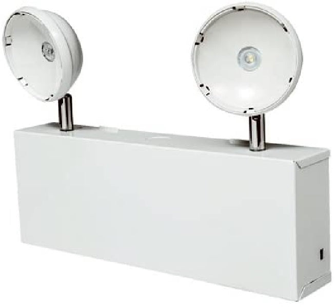 Sure Lites XR6C-LED LED Emergency Light, 120-277V, Metal Housing, Adjustable Optic, NiCad Battery, White