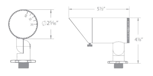 WAC Lighting 5311-27BZ Accent Interbeam, Landscape Lighting, 12V, 2700K Color Temperature, Bronze on Aluminum