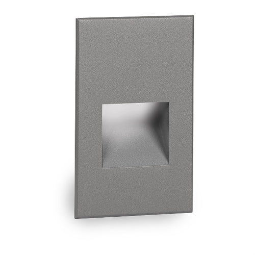 WAC Lighting WL-LED200-C-GH 3.5W Vertical Rectangle LEDme Step Light, 120V, 3000K Color Temperature, 85 CRI, Graphite