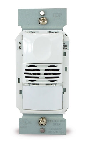 Wattstopper DSW-100-R Dual Technology Wall Switch Occupancy Sensor, 120/277V, Red