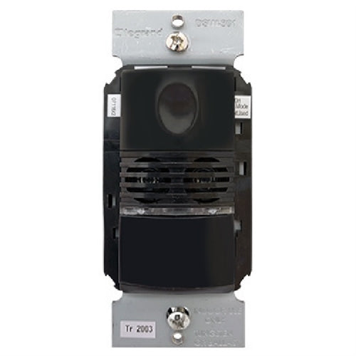 Wattstopper DSW-301-B Dual Tech Wall Switch Occupancy Sensor, 120/277V, Black