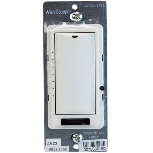 Wattstopper LMDM-101-W Digital Dimming Wall Switch, 1 Paddle, with I.R., White