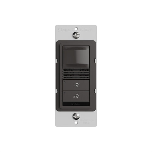Wattstopper-LMDW-220-BR DLM Wired Standard Sensor Switch 2 Button, Brown