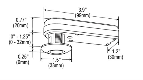 Wattstopper LMLS-400 Closed Loop Single Zone DLM Photosensor