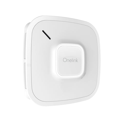 BRK Electronics First Alert Onelink 1042137 AC Hardwired with 3V Lithium Battery Backup Photoeletric Smoke Alarm and Carbon Monoxide Combo Alarm
