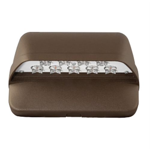 Hubbell Lighting Outdoor LNC-9LU-5K-3-BLT 22W 9 LEDs Compact Wallpack, Wall Mount, Full Cut Off, 5000K, Type III, Black Finish