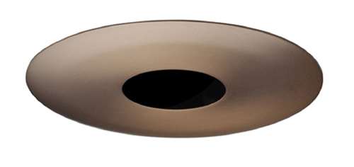 Juno Aculux 3APINLG BS ABZR Recessed Lighting 3-1/4" Line Voltage, Low Voltage, LED Adjustable Pinhole Black Alzak Reflector, Aged Bronze Trim