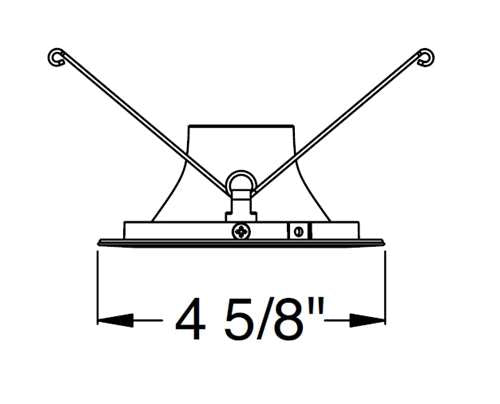 Juno Aculux 3DH CD SF Recessed Lighting 3-1/4" Hyperbolic LED Downlight, Self Flanged Reflector, Haze Alzak Finish