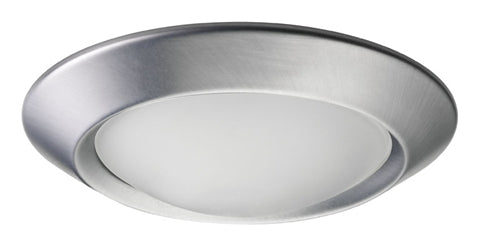 Juno Recessed Lighting 4401-SC (4401 SC) 4" Low Voltage Frosted Glass Dome Lensed Trim, Satin Chrome Trim