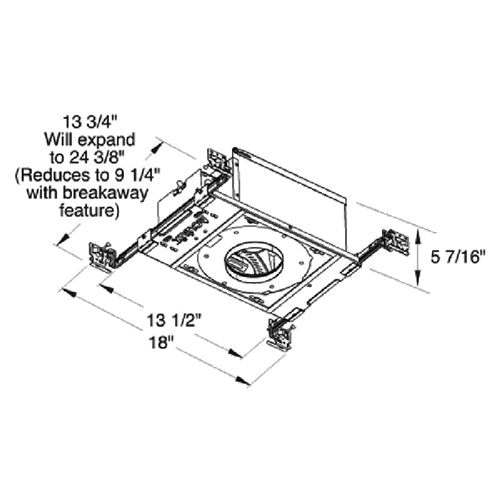 Juno Aculux Recessed Lighting IC207LA-930-F-1 2 inch LED New Construction IC Adjustable Housing 800 Lumens, 3000K Color Temperature, 90 CRI, Flood Beam, 120V Dimmable Light