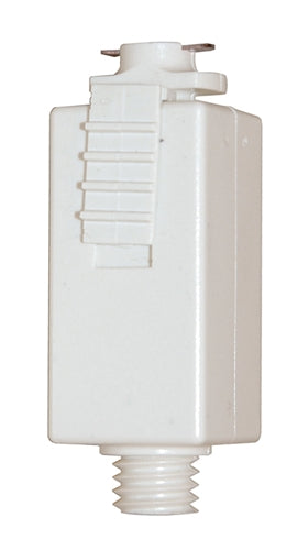 Juno Track Lighting TLQJAWH (TLQJA WH) Trac 12 Quick Jack Adapter for Quick Jack Fixtures, White Color