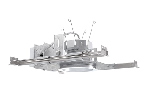 Lithonia LDN4 27/15 MVOLT GZ1 HSG 4" Open Non-IC New Construction Downlight, 2700K, 1500 Lumens, 120-277V, Dims to 1%