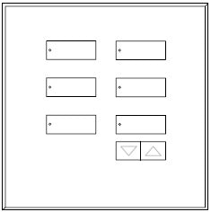 Lutron LFGI-6BRL-F-CWH Architectural International Frameless Style seeTouch Glass 55 Wallplate in Clear Glass with White Paint