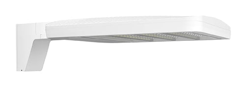 RAB ALEDM4TW LED Area Light with Wall Mount box, 78W/90W/150W Type IV Light Distribution, 4000K (Neutral), 10610/12625/19204 lumens, 85 CRI, Bronze Finish