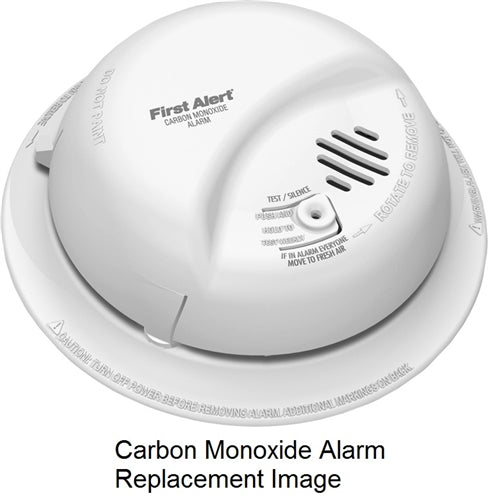 BRK Electronics First Alert CO5120B 120V AC/DC Hardwired with 9V Battery Backup Electrochemical Carbon Monoxide Alarm (Upgraded to CO5120BN)
