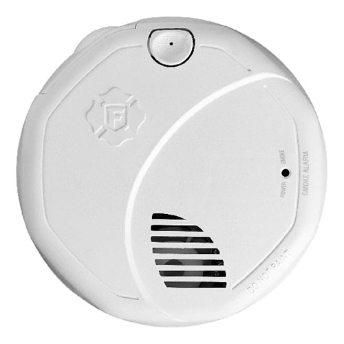 BRK Electronics First Alert SM300-AC Interconnect Hardwire Dual Sensor  Photoelectric and Ionization Smoke Alarm with Battery Backup