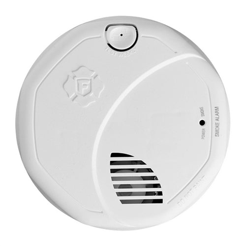 BRK Electronics First Alert SM310 10-Year Sealed Battery Dual Sensor Smoke Alarm features ionization and photoelectric smoke sensors