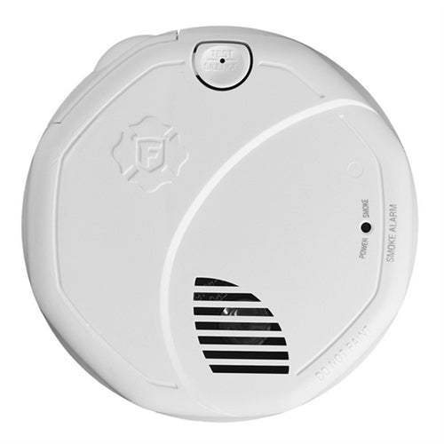 BRK Electronics First Alert SM500V Interconnect Battery-Operated Smoke Alarm with Voice Alerts