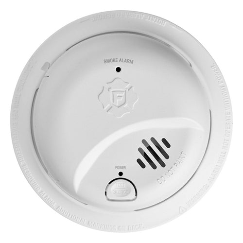 BRK Electronics First Alert SMI100-AC 120V AC/DC Hardwired with 9V Battery Backup Ionization Smoke Alarm