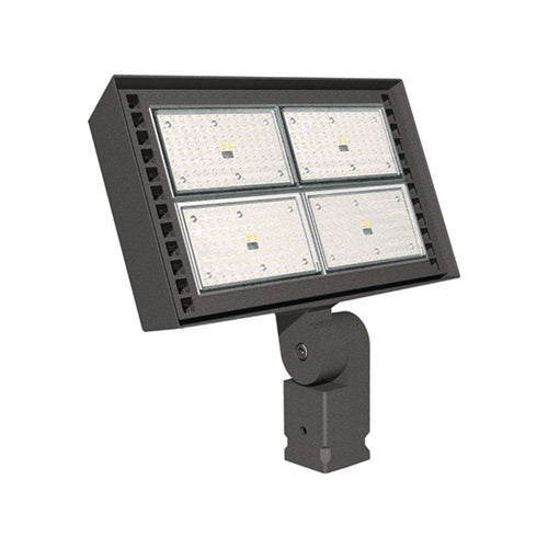 Beacon RFL5-360L-130-4K7-M-UNV-T-DBT Ratio LED Floodlight Size 5, 360 LEDs, 18000 Lumens, 4000K, 70 CRI, Medium Flood Distribution, 120-277V, Trunnion Mount, Dark Bronze Matte Textured