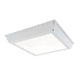Beacon VSH-140-5K7-UNV-WHT 140W Vanish Edge-Lit Canopy, 5000K, 70 CRI, 120-277V, White Matte Textured