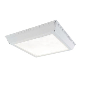 Beacon VSH-140-5K7-UNV-WHT 140W Vanish Edge-Lit Canopy, 5000K, 70 CRI, 120-277V, White Matte Textured