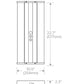 Columbia Lighting CLB2-40MH-W-EDU 2' LED High Bay, 4000K, 0-10V dimming, 120-277V, 24000 Lumens