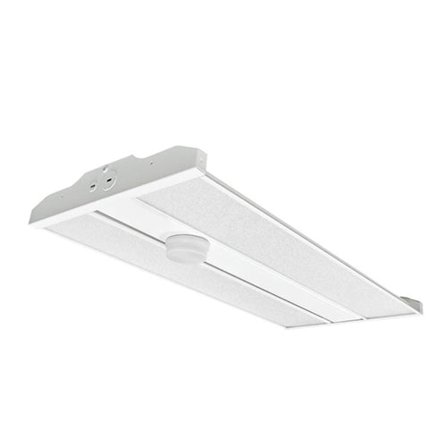 Columbia Lighting CLH1-LSCS-EDU-MD-ELL25 Field Switchable Lumen and CCT Color Temperature Linear High Bay, 0-10V Dimming to 10%, 120-277V, Medium Distribution, 25W Emergency Battery Pack