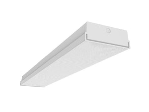 Columbia Lighting CWP4-A-LSCS 4' LED Wrap, 4400/4850/5300 Switchable Lumens, 3500K/4000K/5000K Switchable CCT, 0-10V Dimming