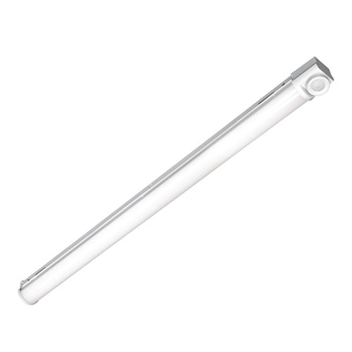 Columbia Lighting ESL4-40HL-FAW-DALIP-U-NXCS 4' Escalate Stairwell LED Light, 4000K Color, 5800 Lumens, Frosted Acrylic Lens, Wide Distribution, DALI driver, 120-277V, NXCS Wireless Indoor Occupancy & Photocell Sensor
