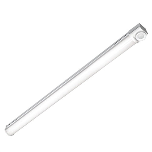 Columbia Lighting ESL4-30HL-FAW-EDU-ELL14-NXCS 4' Escalate Stairwell LED Light, 3000K, 4800 Lumens, Frosted Acrylic Lens, Wide Distribution, 10W Emergency Battery Pack, NX Connect NXC-WIZ20 Sensor