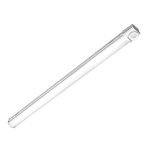 Columbia Lighting ESL4-40HL-FAW-EDU-ELL14-NXWOM 4' Escalate Stairwell LED Light, 4000K, 5800 Lumens, Frosted Acrylic Lens, Wide Distribution, 0-10V Dimming, 120-277V, Emergency Battery Pack, NXSMP2-OMNI PIR Occupancy Sensor