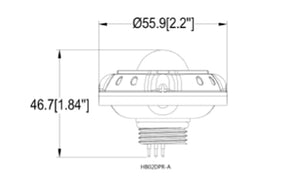 Columbia Lighting HB03DPR PIR Occupancy Sensor