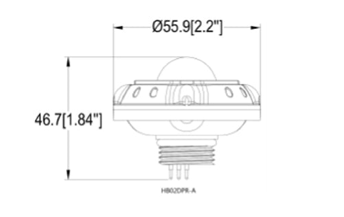 Columbia Lighting HB03DPR-REMOTE PIR Occupancy Remote
