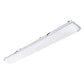 Columbia Lighting HEM4-50VL-RFP-EU-SSL 4' LED Hazardous Enclosed and Gasketed Fiberglass Extreme Environment, 5000K, Very High Lumen Output, Ribbed Frosted Polycarbonate, 120-277V, Stainless Steel Tamper Resistance Ready Latches