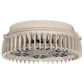 Columbia Lighting KHL-24LU5K-5M-A2-TN Kemlux III Hazardouz Location Light, 57W 24 LEDs, 120-277V, 5000K, 68 CRI, Type V Square Optics, Pendant Mount, 3/4" Hub, Tan Finish